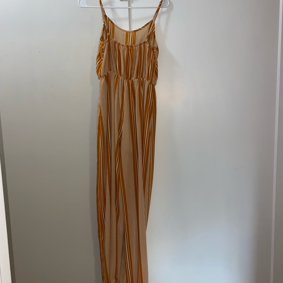 Altr’d State orange pant jumpsuit, size small - Picture 2 of 2